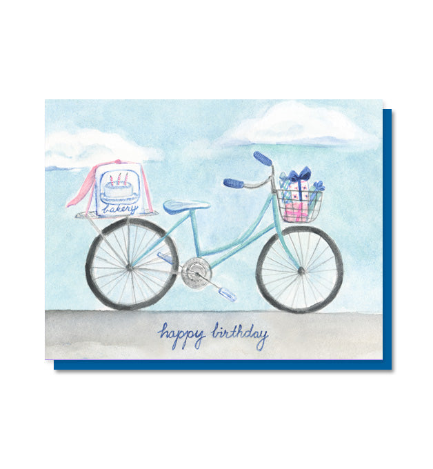 Bicycle Birthday Card