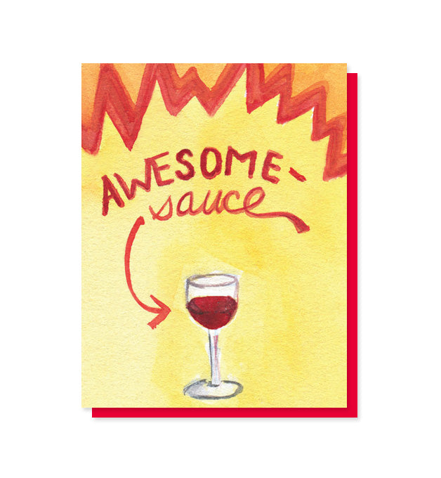 Awesomesauce Congrats & Kudos Card