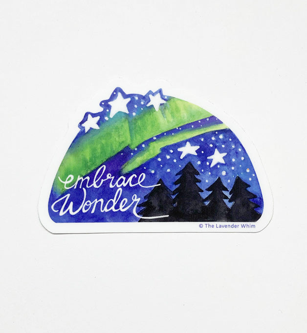 Embrace Wonder Vinyl Sticker