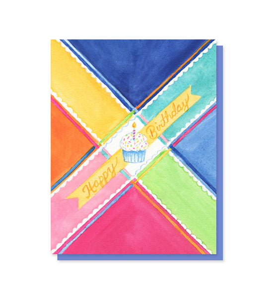 Plaid Birthday Card